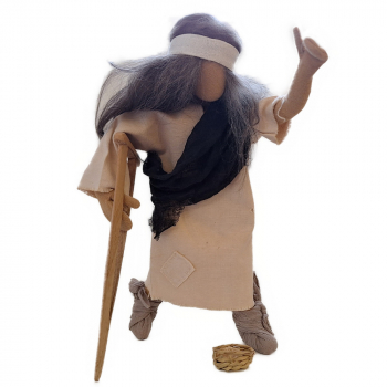 Bettler, Barthimäus, Bartimäus der Blinde bettler, erzählfigur, eglifigur, bibelfiguren, bibelpuppen